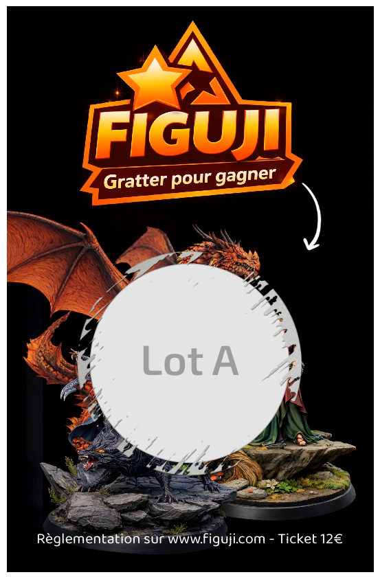 1 Figurine en résine